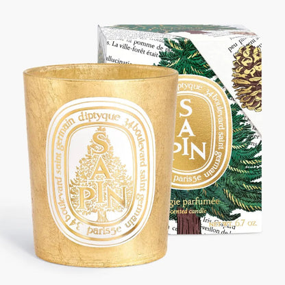 Diptyque 25年聖誕限定 Sapin(冷杉) 香氛蠟燭（190g/70g）