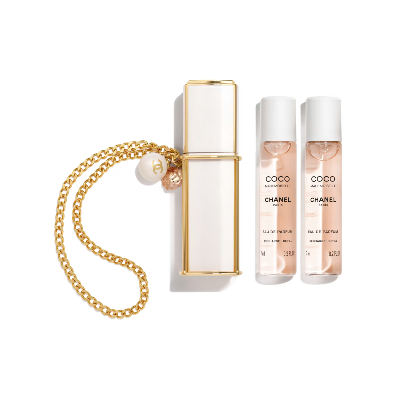 Chanel COCO MADEMOISELLE EAU DE PARFUM REFILLABLE PURSE SPRAY 7ml*3