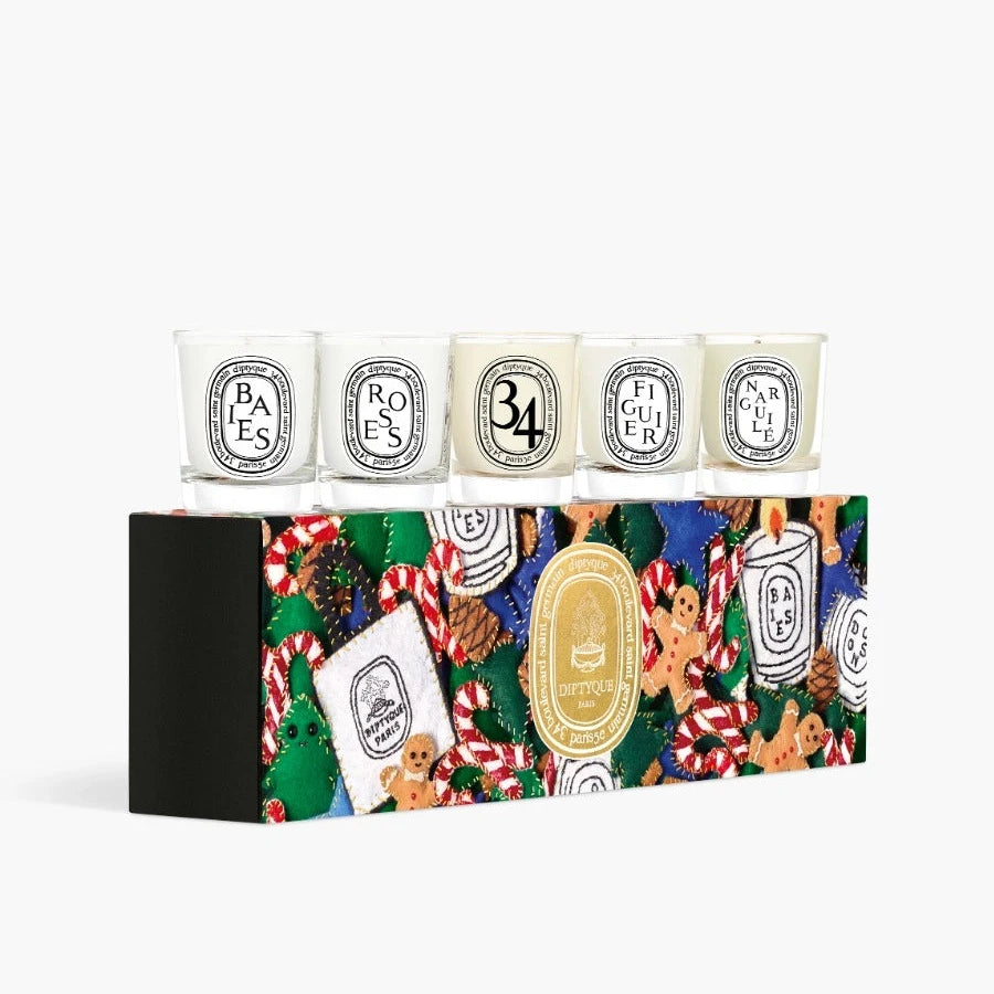 Diptyque 24年聖誕限定 迷你香氛蠟燭套裝 5*35ml