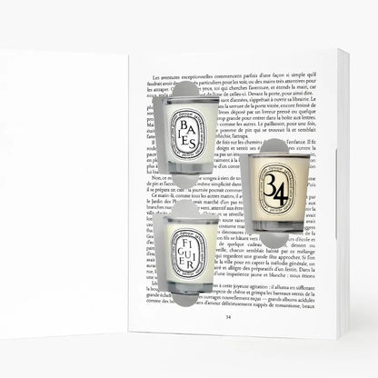 Diptyque 25th Anniversary Christmas Limited Edition Mini Candle Surprise Set 35g*3