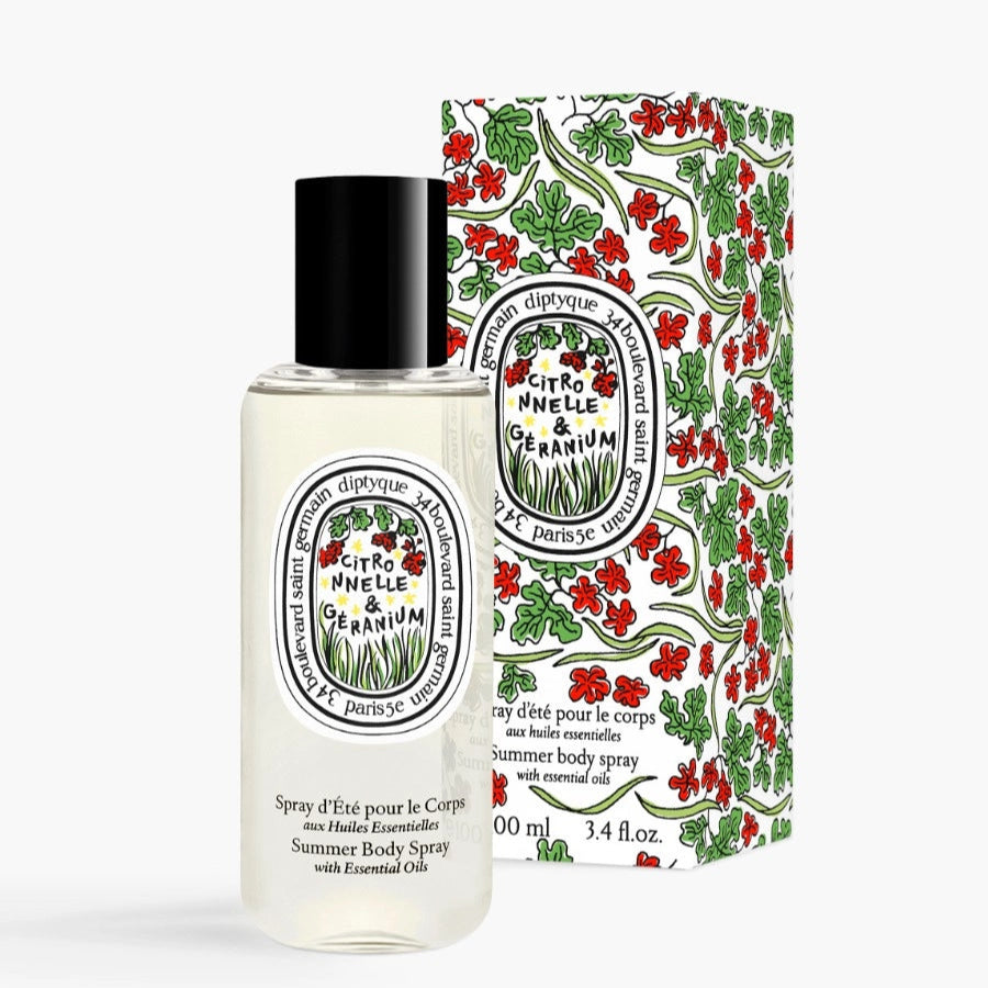 Diptyque 檸檬草和天竺葵 夏日精油身體噴霧 100ml