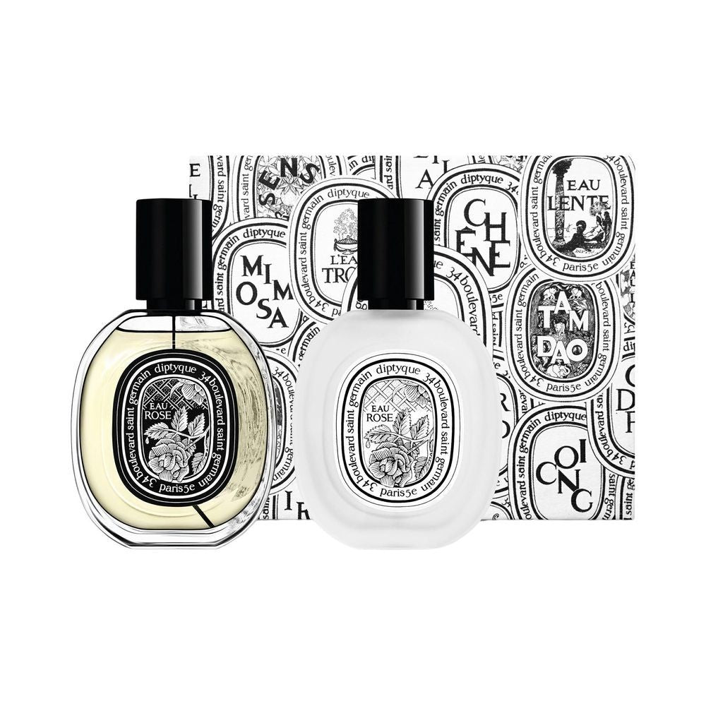 Diptyque 髮香噴霧及淡香精禮盒 Eau Rose (玫瑰之水) 30ml+30ml