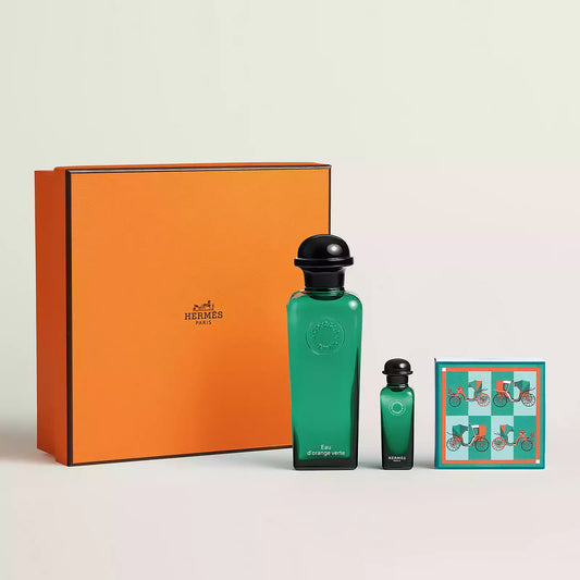 Hermès Eau d'orange verte EDC 禮盒套裝 100ml+7.5ml+50g