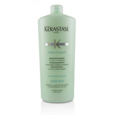 Kérastase BAIN DIVALENT Oily Scalp Bath and Hair Cream (500ml/1000ml)