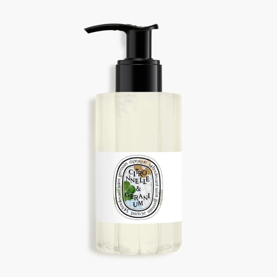 Diptyque Summer 2026 Limited Edition Lemongrass &amp; Geranium Fragrance Shower Gel 200ml