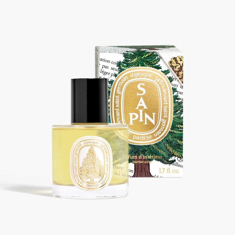 Diptyque 25th Anniversary Christmas Limited Edition Sapin (Fir) Indoor Fragrance Mist 50ml