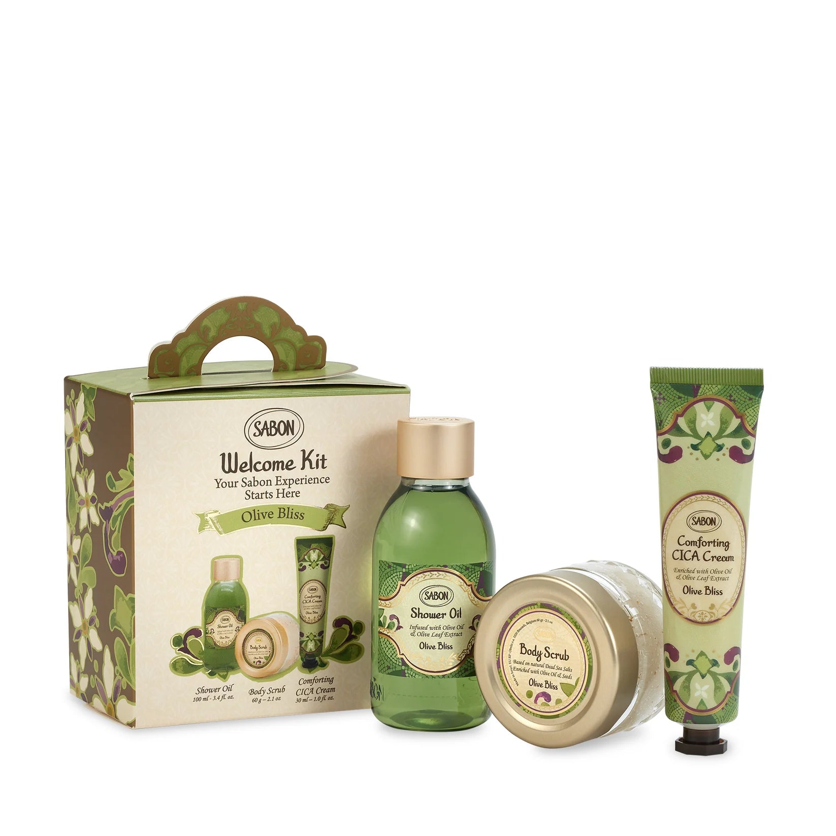 Sabon 橄欖舒悅體驗套裝 100ml+60g+30ml