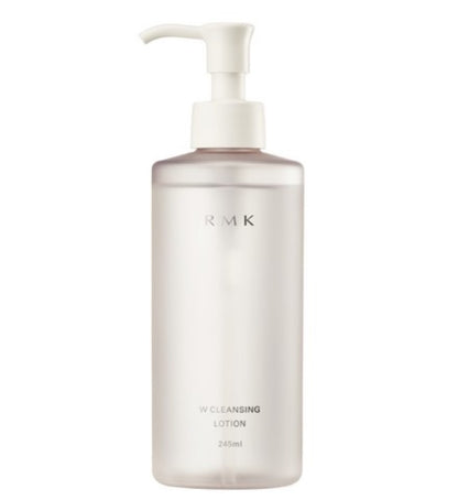 RMK W Cleansing Lotion 2-in-1 Cleansing and Makeup Remover 245ml