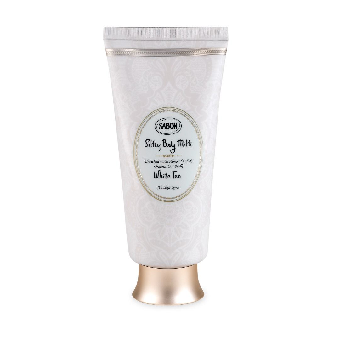Sabon Almond Oatmeal Silky Body Lotion 200ml (Scent Available)