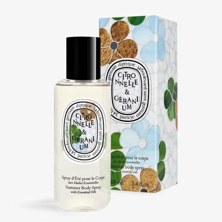 Diptyque 26年夏日限定 檸檬草和天竺葵 身體精油噴霧 100ml